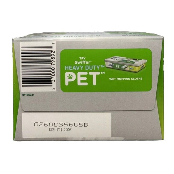 Swiffer Sweeper Pet Heavy Duty Dry Sweeping‎ Pad Refill Febreze Odor Defense - Picture 4 of 5